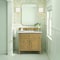 James Martin Vanities 36'' Single Vanity, Light Natural Oak w/ 3 CM Victorian Silver Quartz Top 424-V36-LNO-3VSL - alternate 4